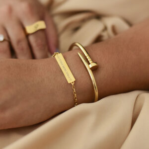 Pulseira Chapa Dois Lados